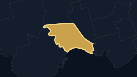 Map of Ward 4 · Parkdale–High Park