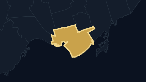 Map of Ward 10 · Spadina–Fort York