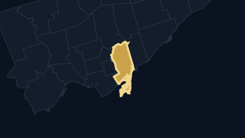 Map of Ward 14 · Toronto–Danforth